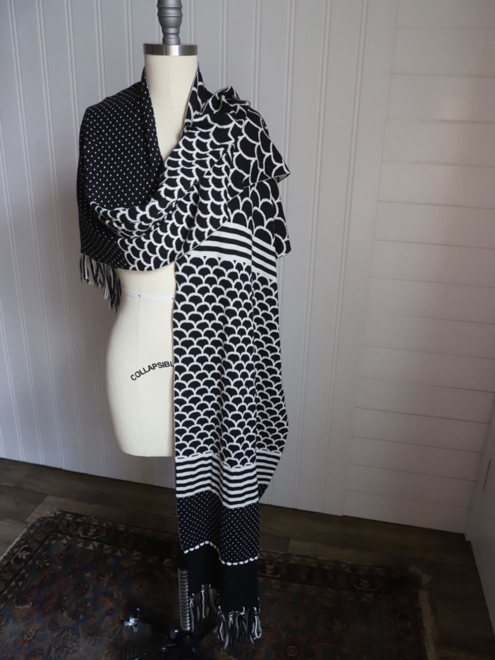 Anthropologie Angels of the North large shawl